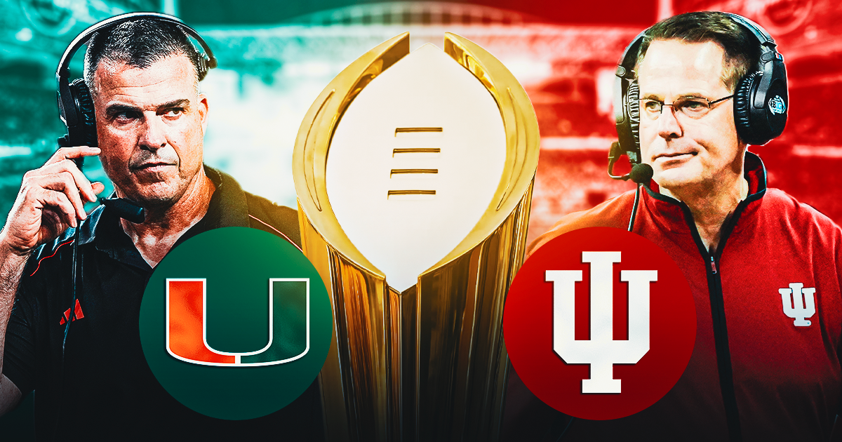 Indiana vs. Miami live updates: College Football Playoff national title game score, highlights