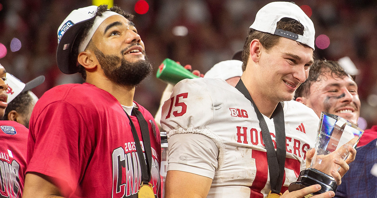 Adidas releases tribute to Fernando Mendoza, Elijah Sarratt after Indiana’s national championship win