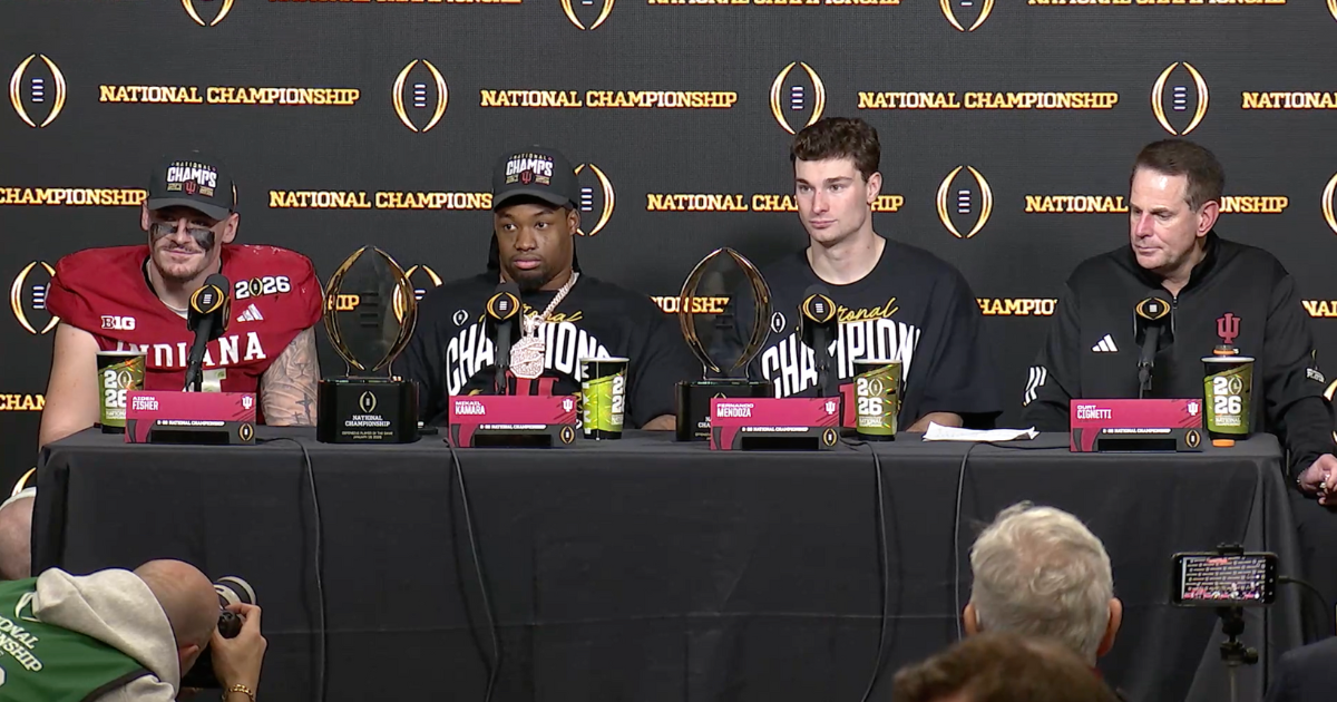 National Championship Postgame Q&A: Curt Cignetti, Indiana players react to win over Miami