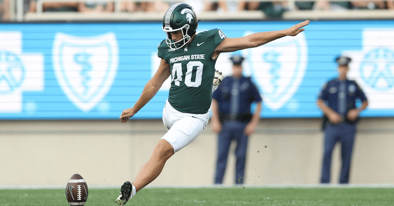 Michigan State kicker Tarik Ahmetbasic enters transfer portal