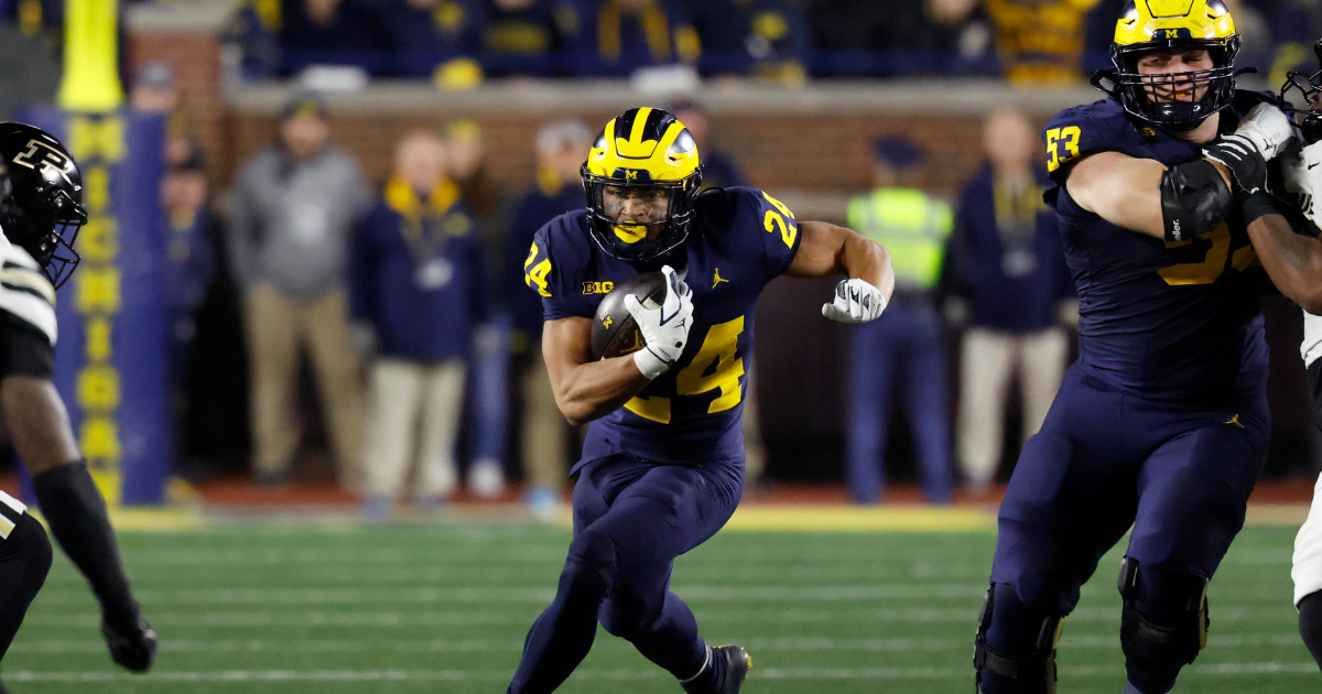 RB Bryson Kuzdzal the latest Michigan player to withdraw from NCAA transfer portal
