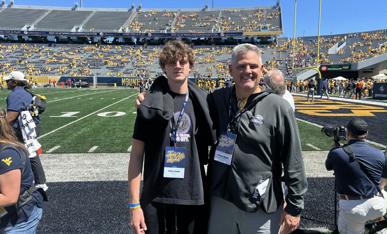West Virginia first offer for 2028 TE Quinn Weber
