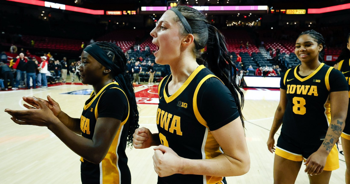 Hawkeyes survive a chaotic OT scare against Maryland