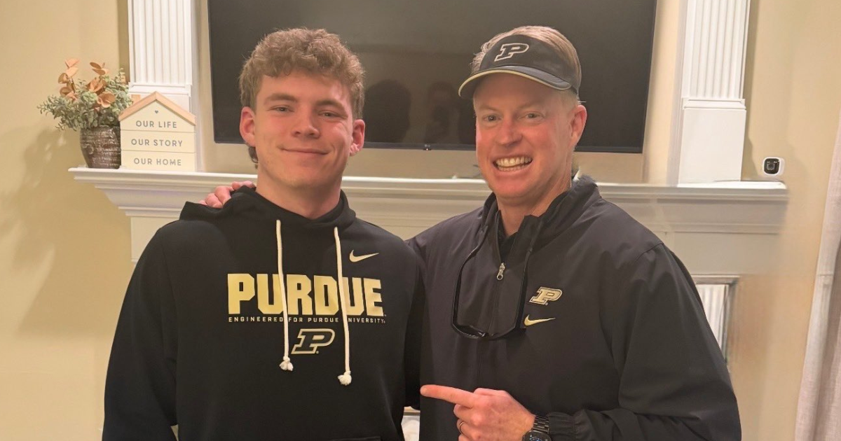 Adam Rutledge Purdue Purdue checks in on 2027 quarterbacks - On3