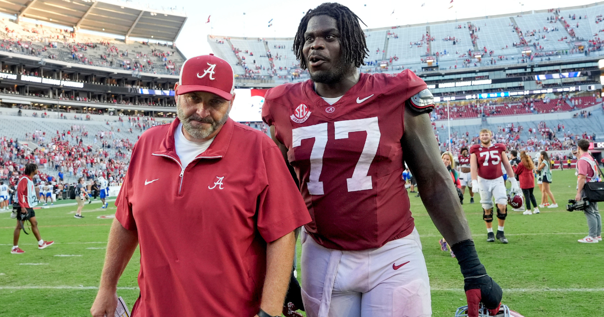 Alabama OL coach Chris Kapilovic won’t return for 2026 season