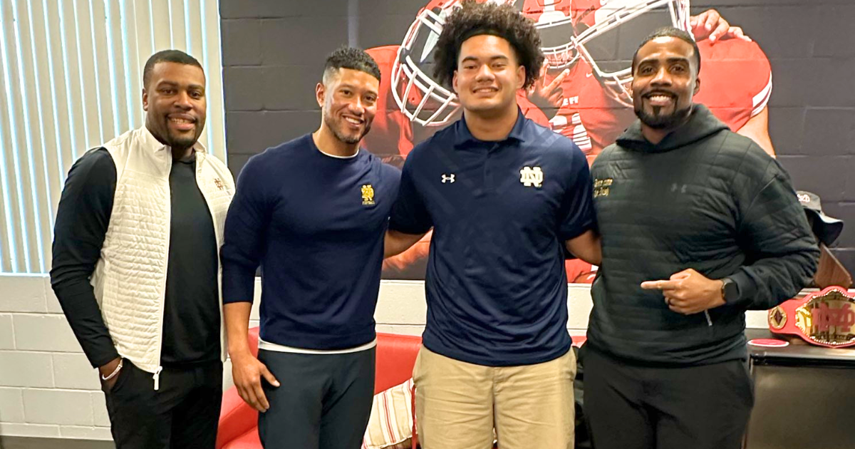 Notre Dame coaches on the road: Marcus Freeman ends busy week in California