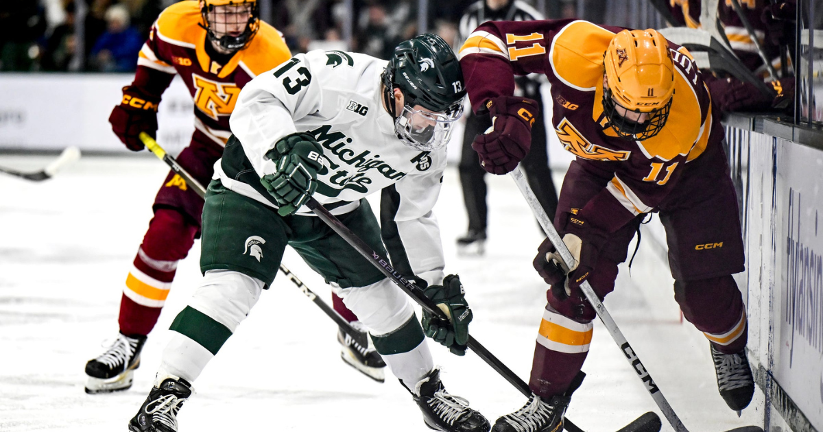 Michigan State beats Minnesota, 3-1, in emotional series opener