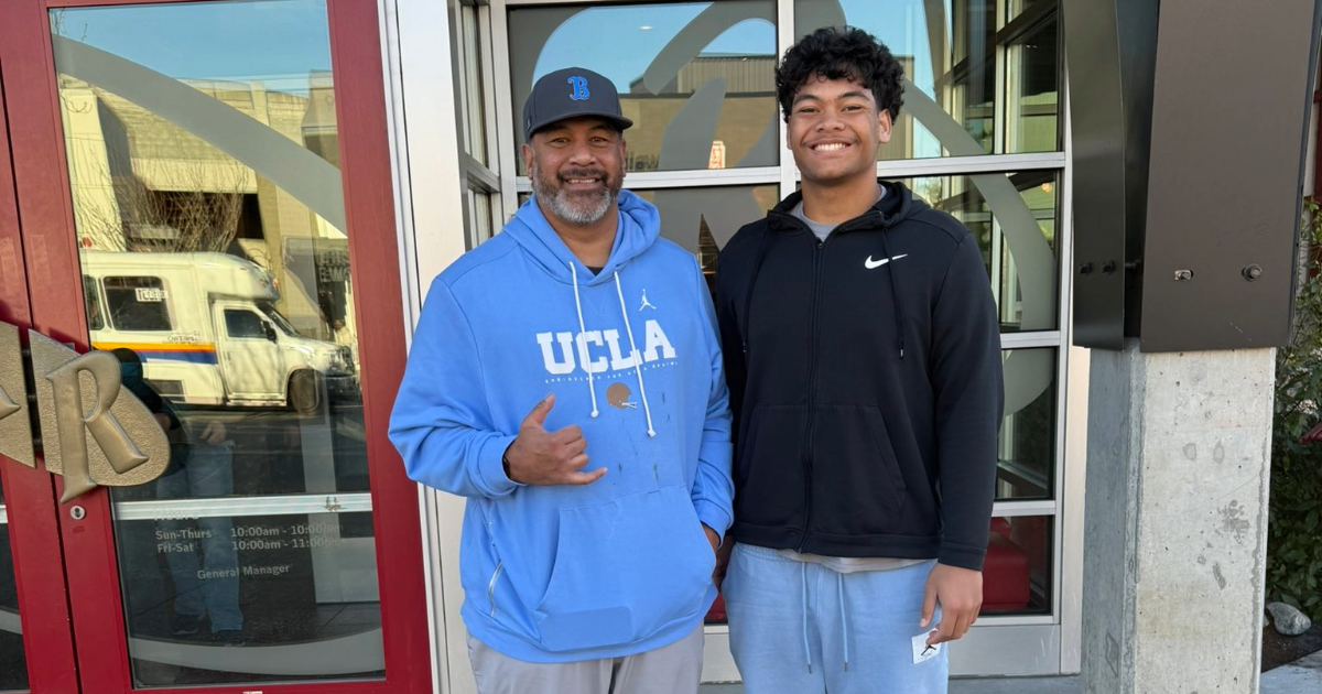 UCLA visits with 2027 DL Tevita Nonu
