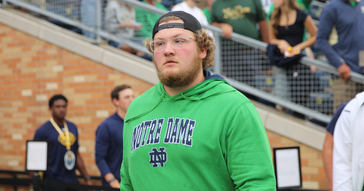 Film Study: Senior highlights of Notre Dame OL signee Ben Nichols 