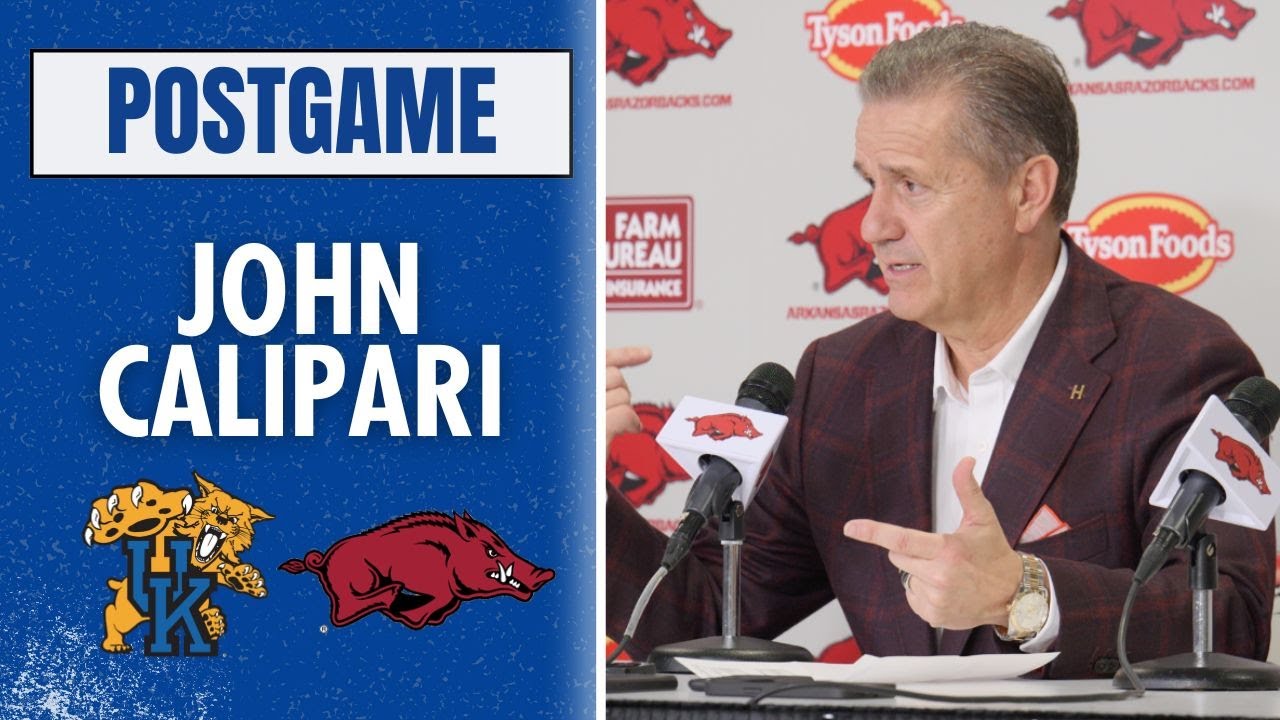 Coach Cal says Kentucky out-toughed Arkansas: ‘Give them credit.’