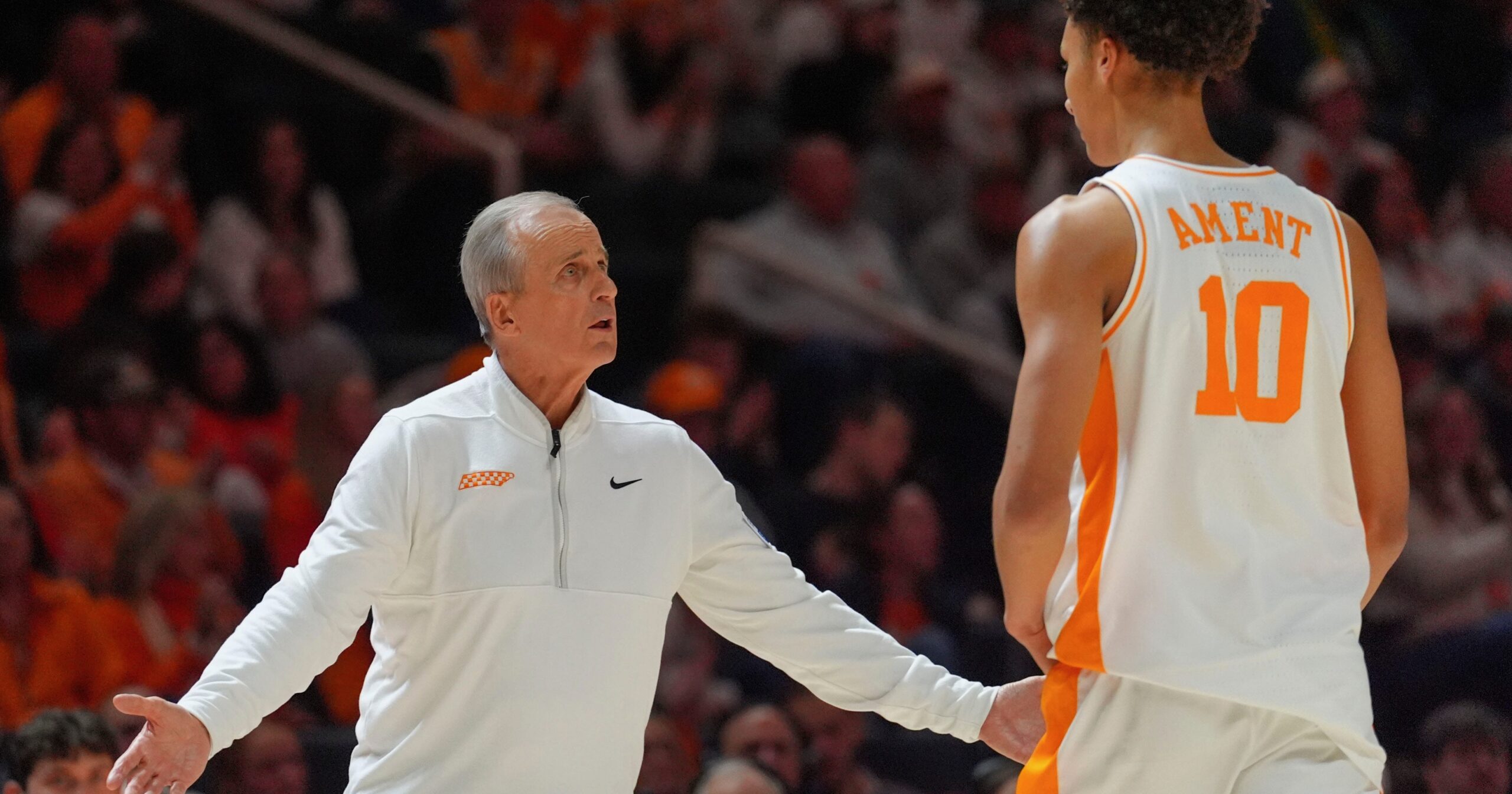 What Rick Barnes said after Tennessee’s 77-69 win over Auburn on Saturday