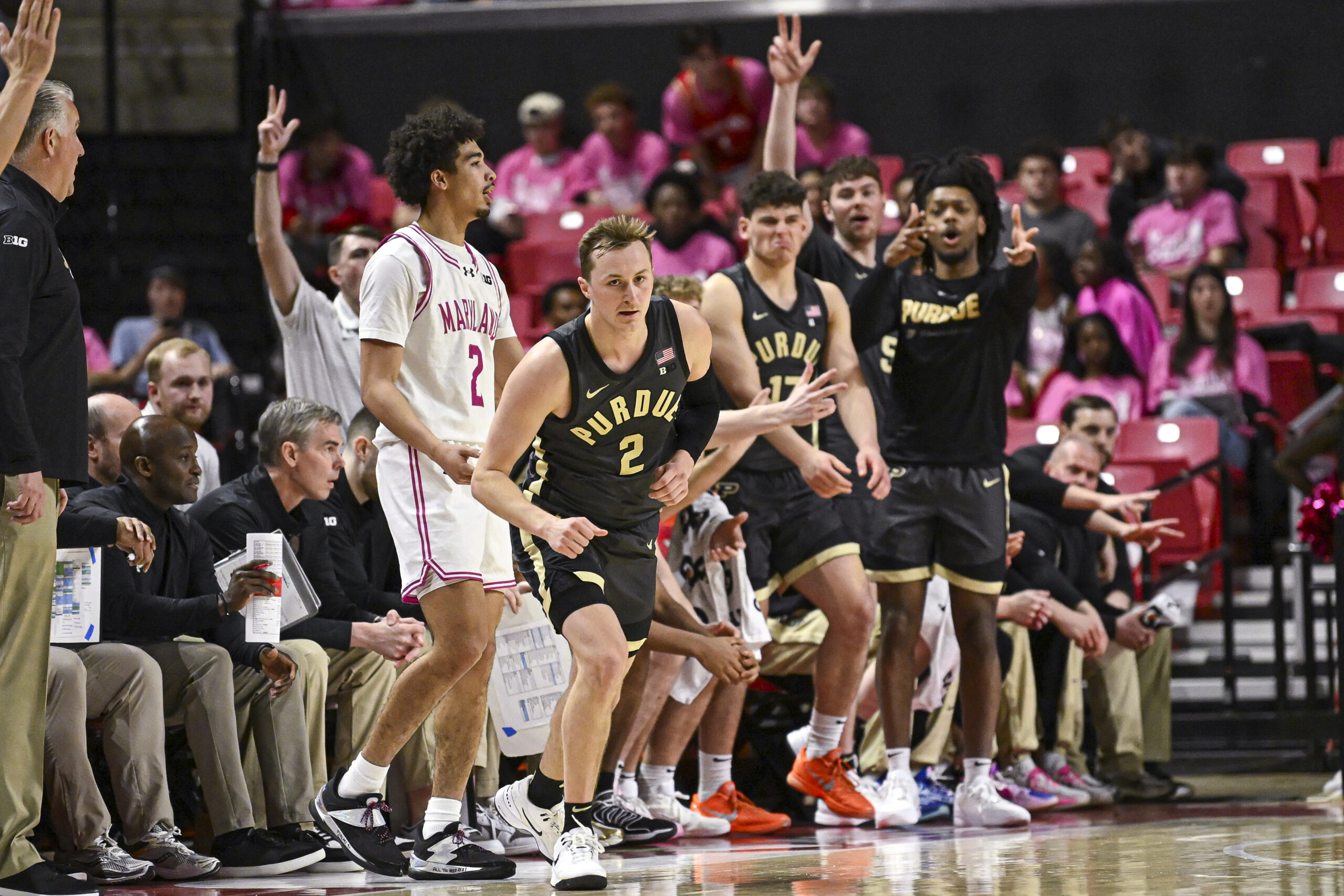Takeaways:  Fletcher Loyer erupts, a defensive reversal and more from Purdue’s win at Maryland