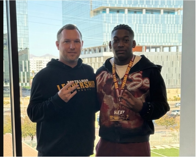 Texas players enjoy ASU’s Heat Check recruiting event