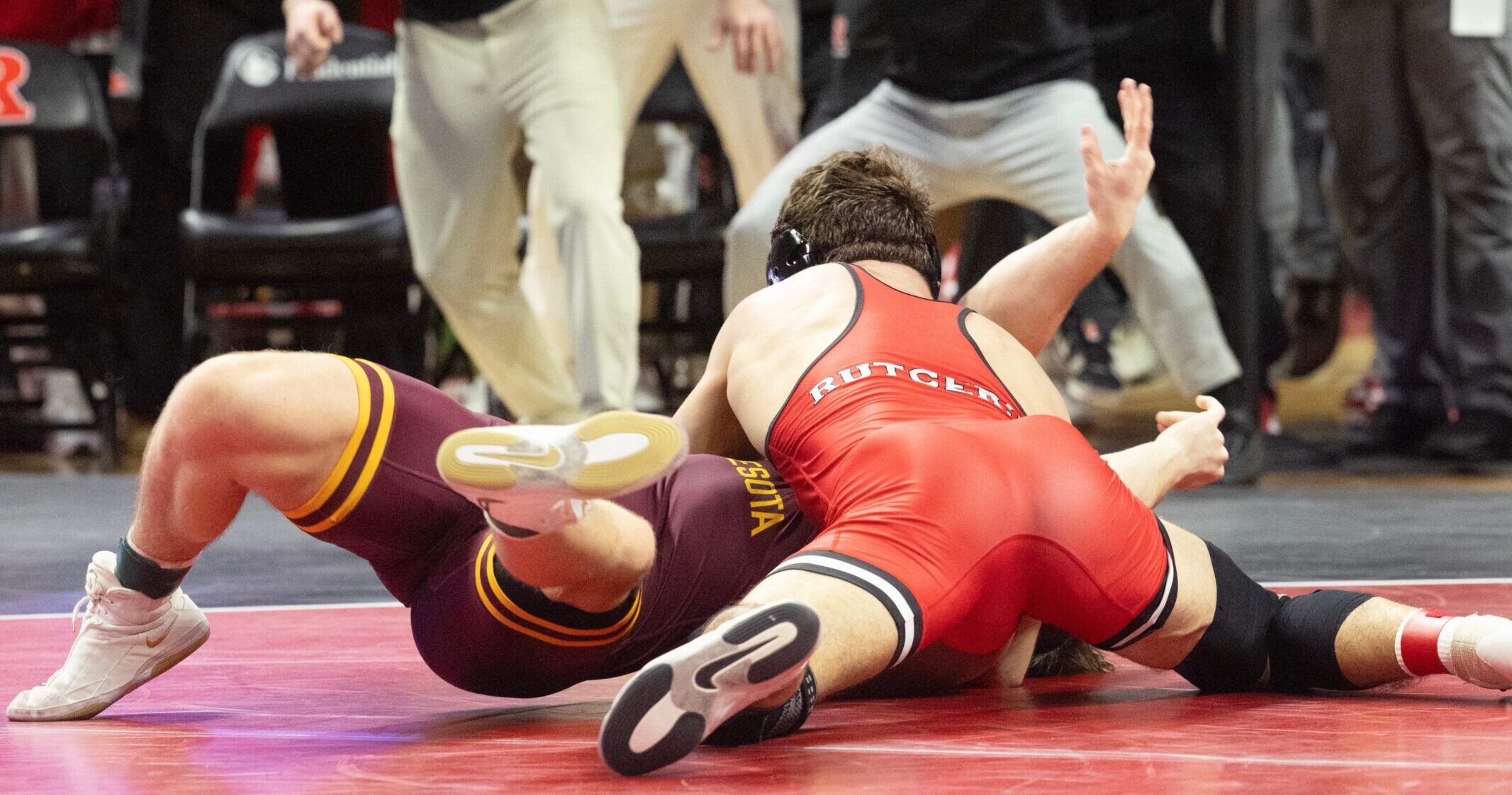 Rutgers Wrestling earns upset win over No. 6 Minnesota