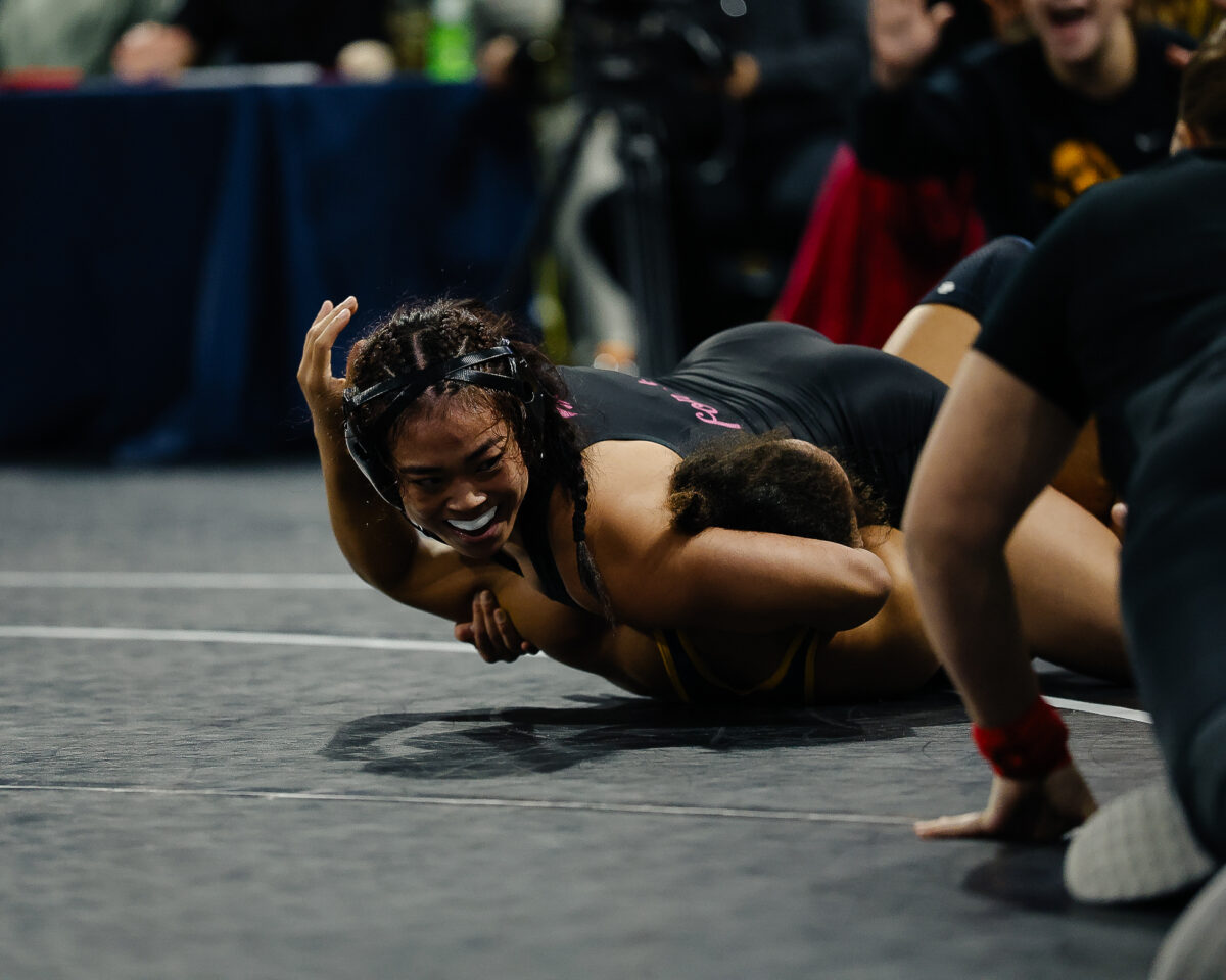 Iowa caps rugged weekend with inaugural “For Her Duals” title