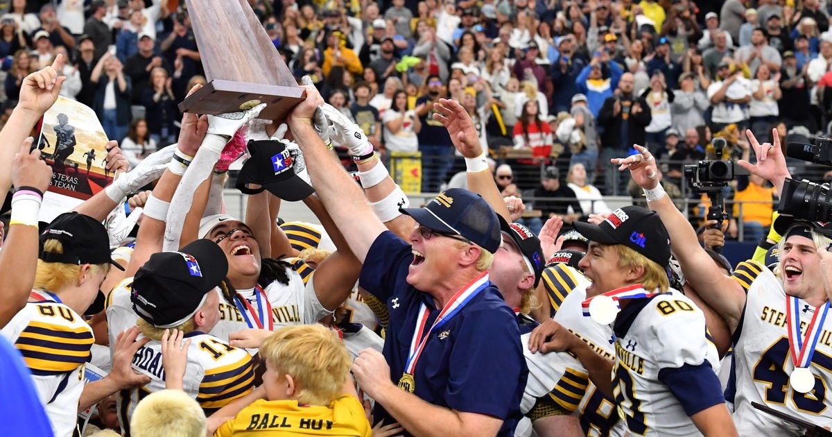 Texas high school football team wins Hatchell Cup for academic excellence