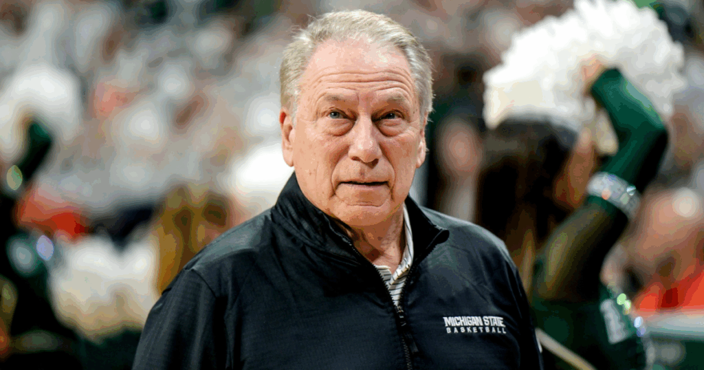 Michigan State's head coach Tom Izzo looks on before the game against Illinois on Saturday, Feb. 7, 2026, at the Breslin Center in East Lansing. - Nick King, USA TODAY Sports