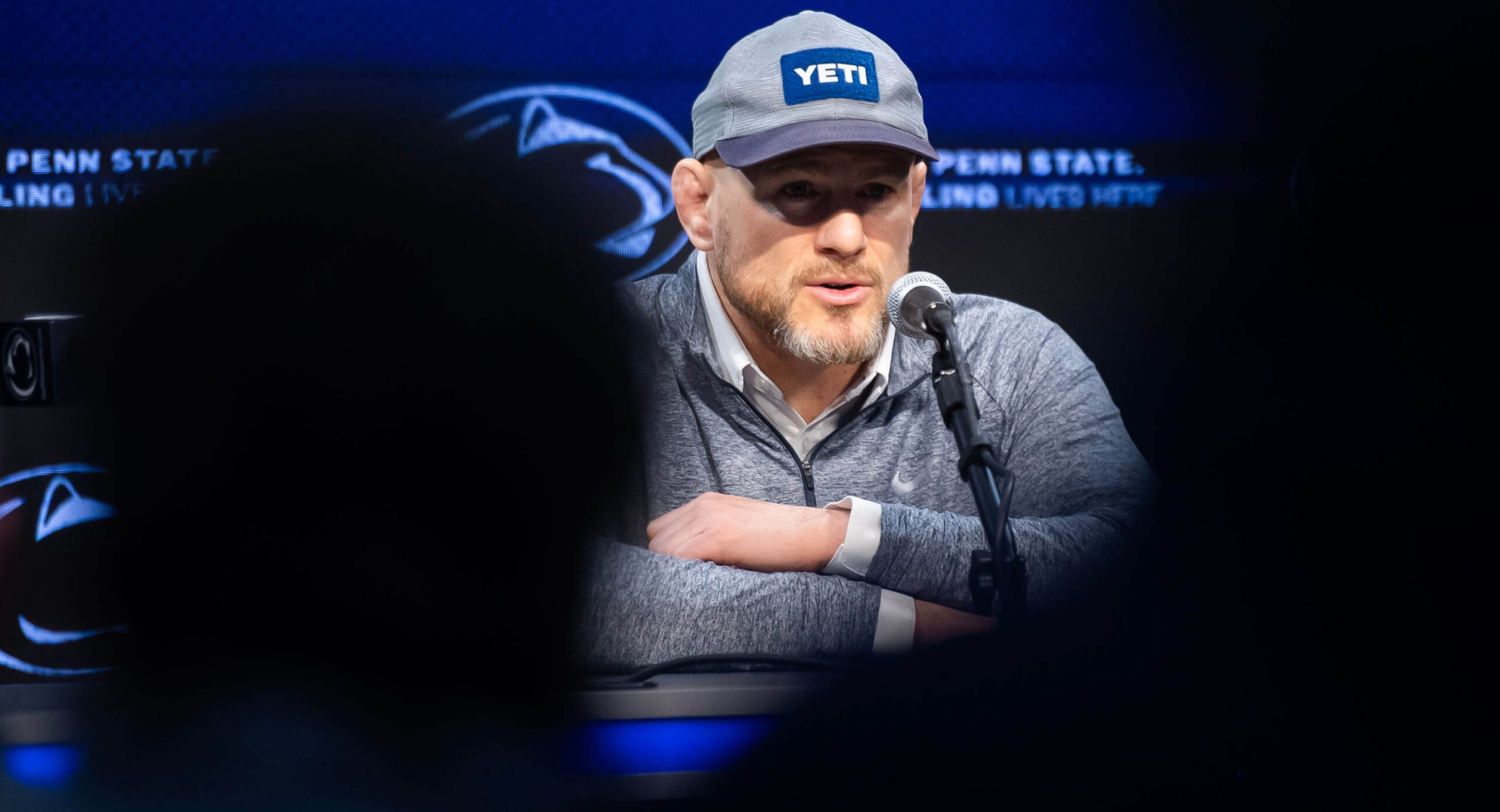 Everything Cael Sanderson said after Penn State wrestling beat Ohio State to clinch the Big Ten regular season title