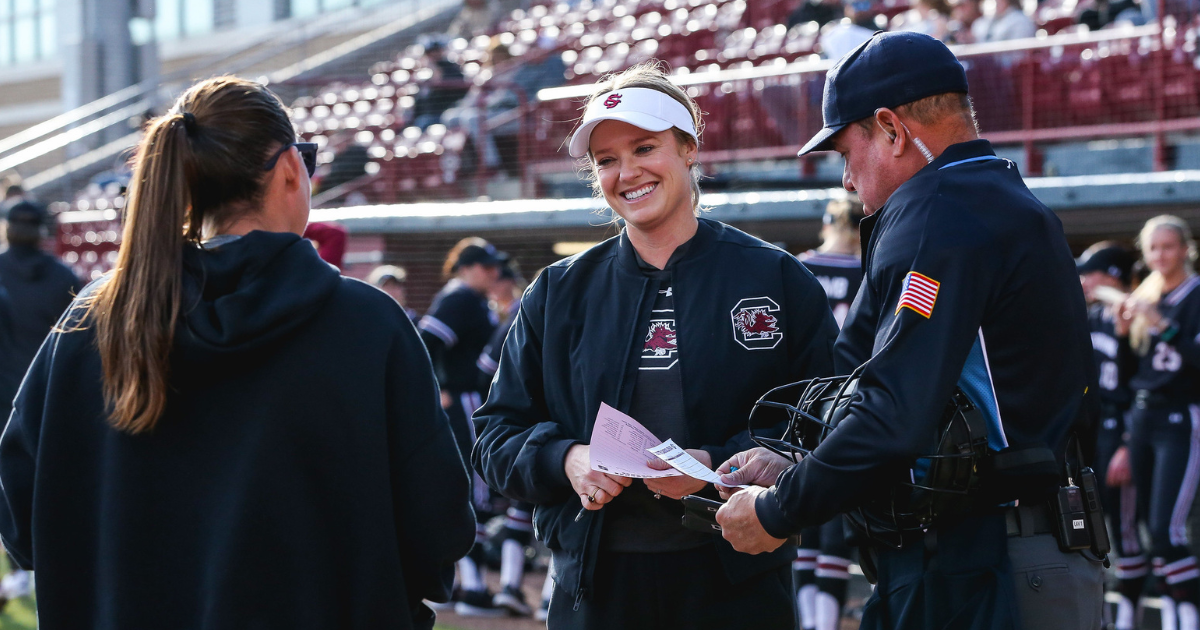 Everything Ashley Chastain Woodard said following South Carolina softball’s Friday double-header wins