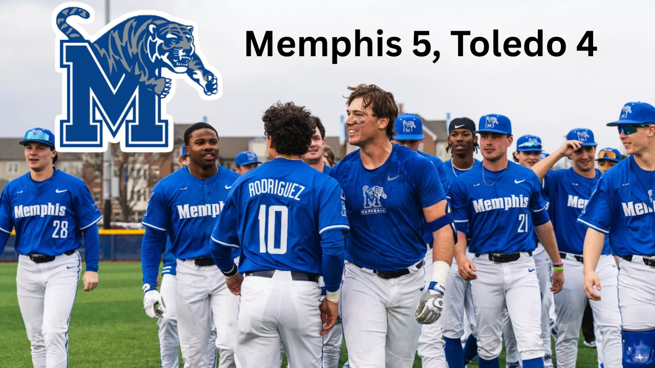 Memphis Baseball picks up 1st win of the season