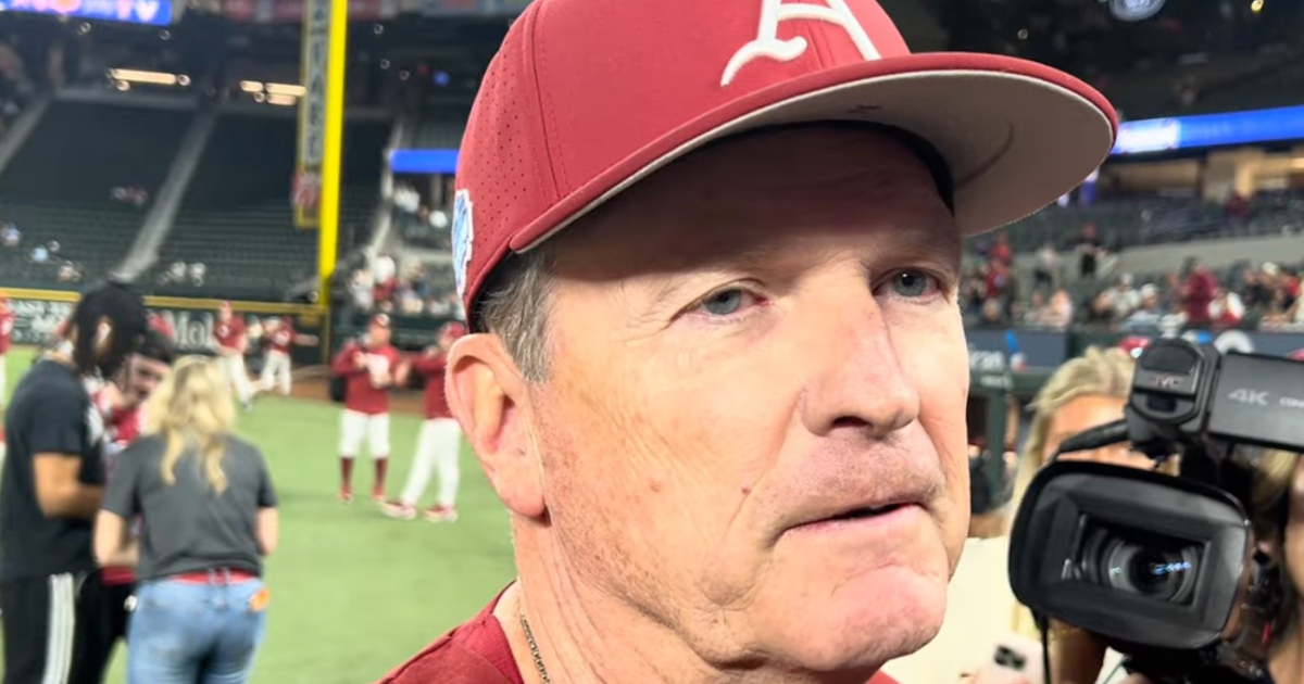WATCH: Dave Van Horn postgame – Arkansas 6, Texas Tech 5