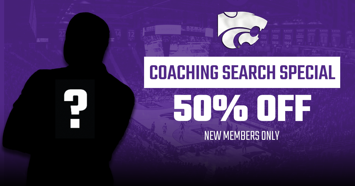 Kansas State Basketball Coaching Search Special: Get 50% off K-State Online annual memberships