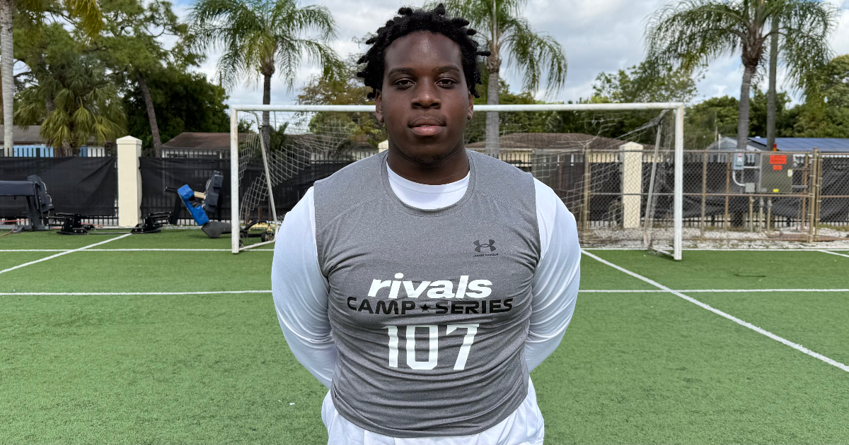 Florida pushes hard for rising DL Stive-Bentley Keumajou, cracks his top two