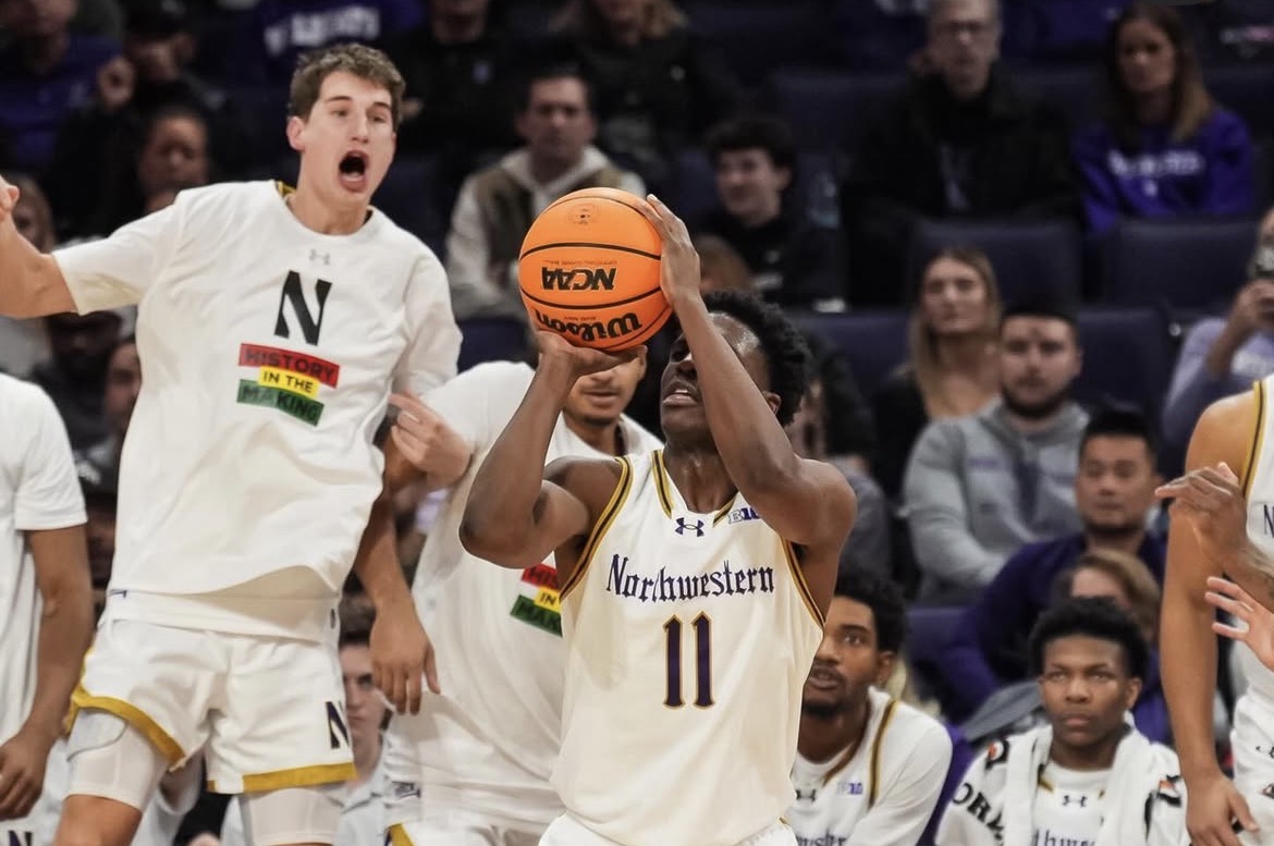 Clayton’s career-high 20 powers Northwestern to 78-74 win over Maryland