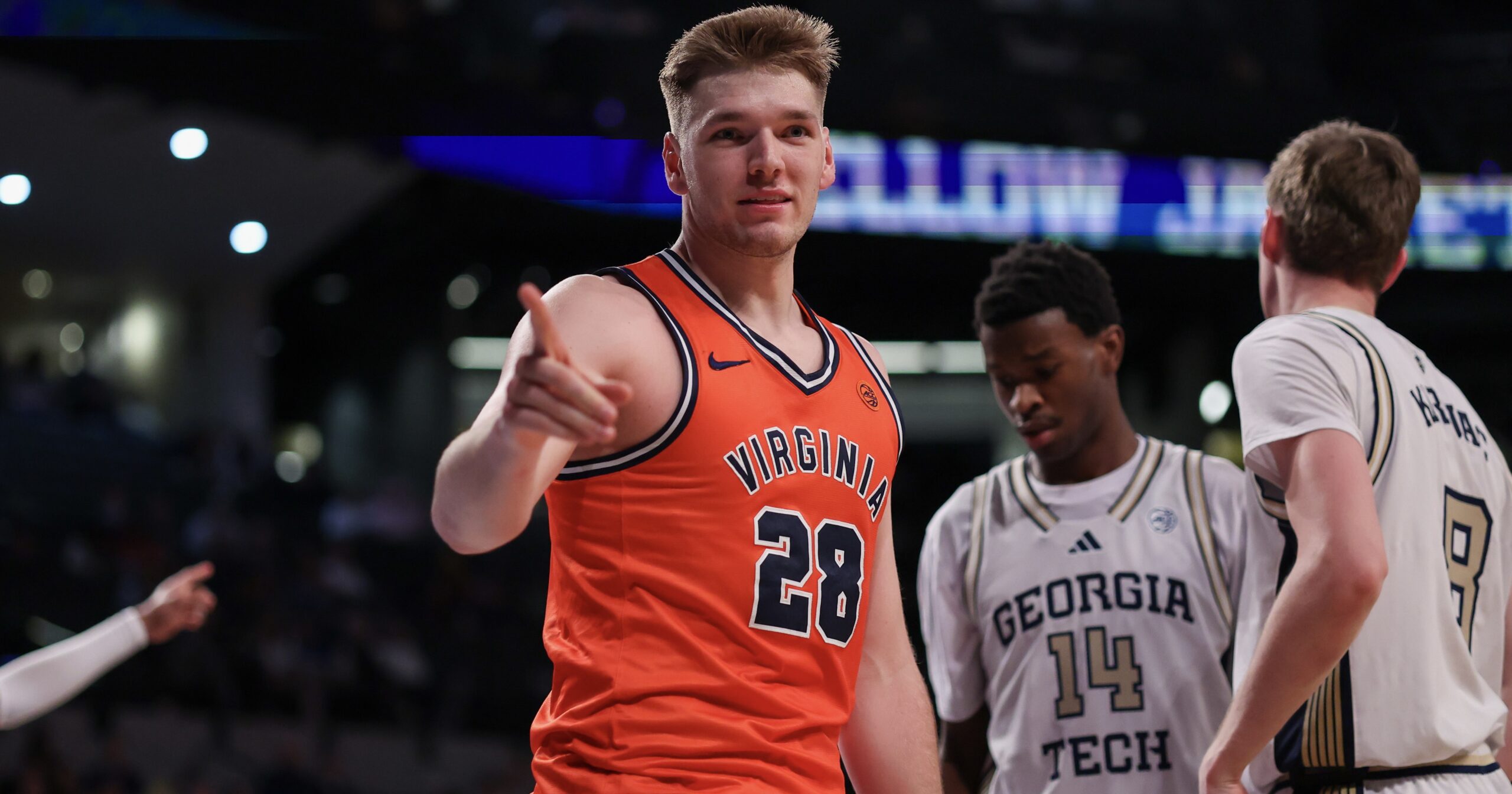 Fast start leads to No. 14 UVa’s mollywhopping of GT