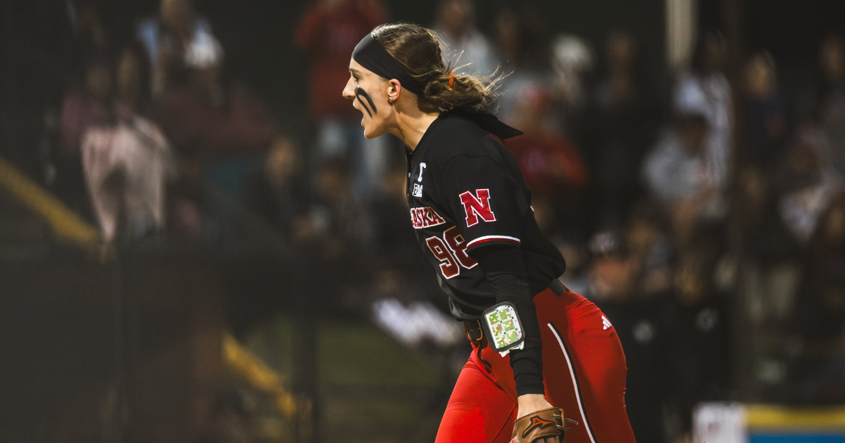 No. 10 Nebraska softball crushes No. 14 Texas A&M 8-2 for seventh-ranked win