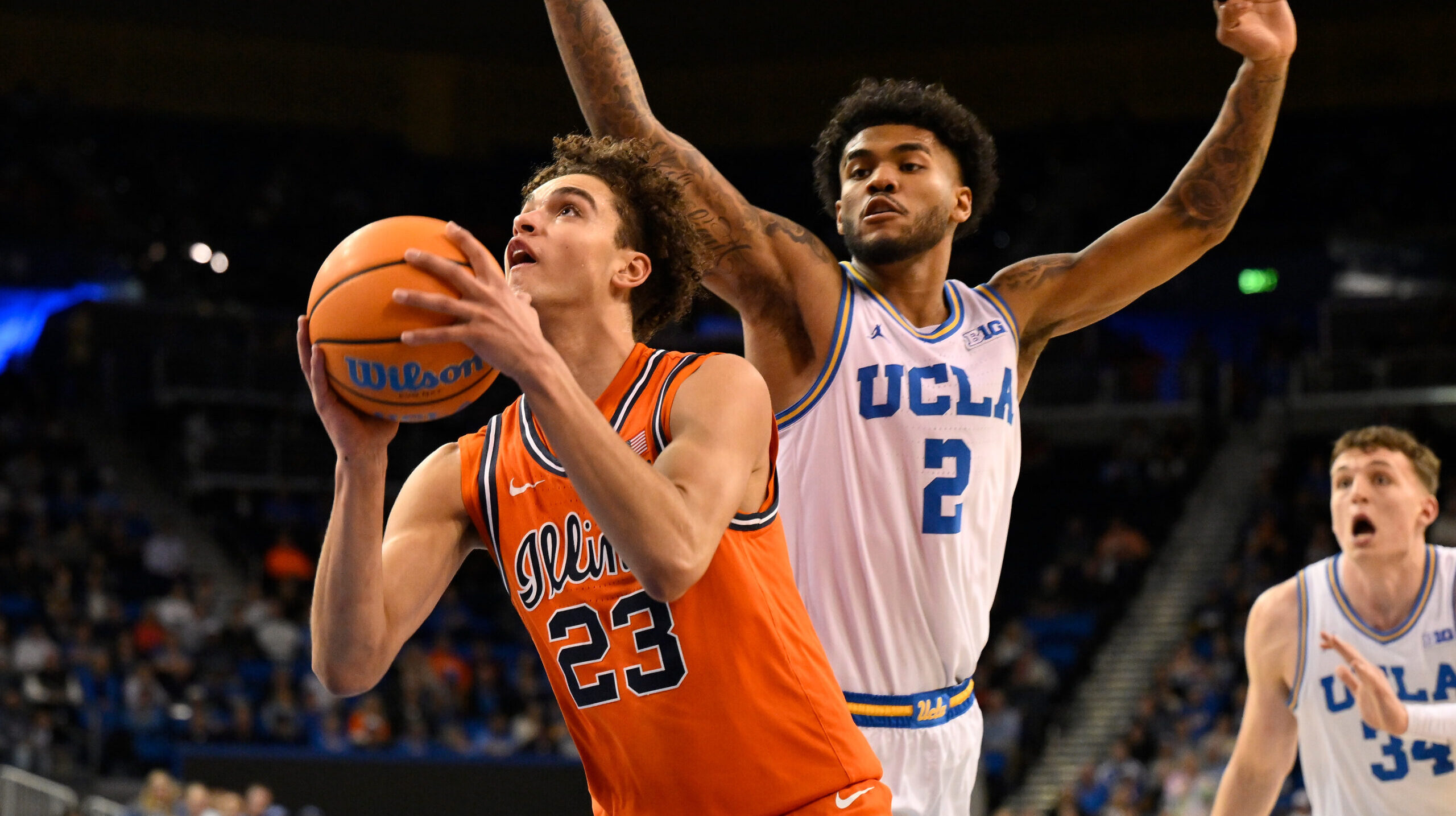 Recap: UCLA rallies from 23 down to stun No. 10 Illinois at the buzzer