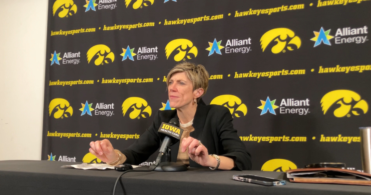 WATCH: Jan Jensen, Hawkeyes talk win over Michigan