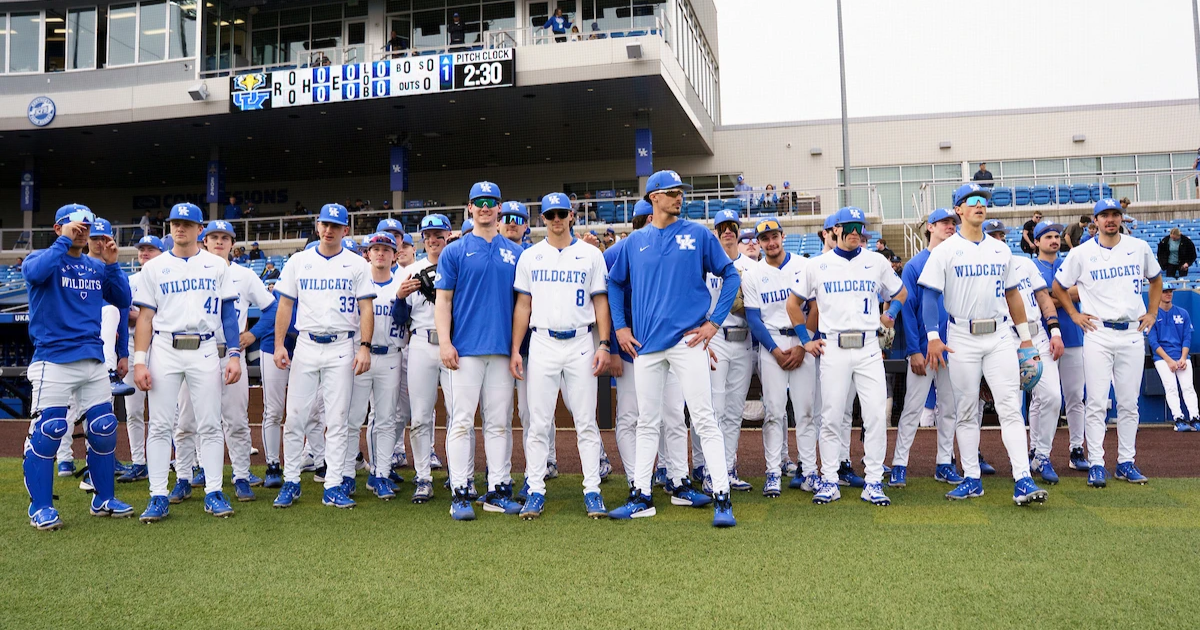 Kentucky baseball falls in latest Top 25 rankings following 2-2 week