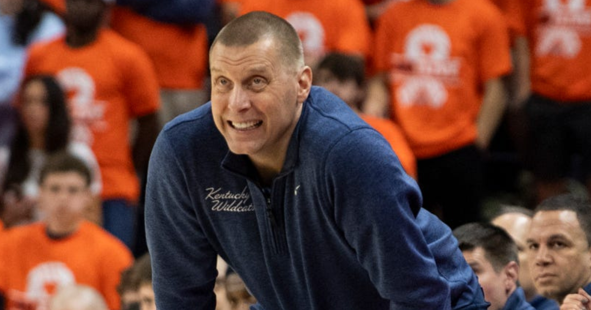 Kentucky coach Mark Pope reprimanded, fined $25,000 for comments on officiating in loss to Auburn