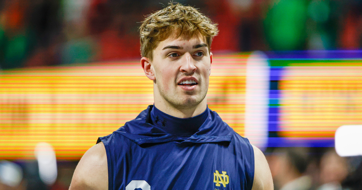 'I'm doing everything': What Notre Dame TE Eli Raridon said at NFL Combine