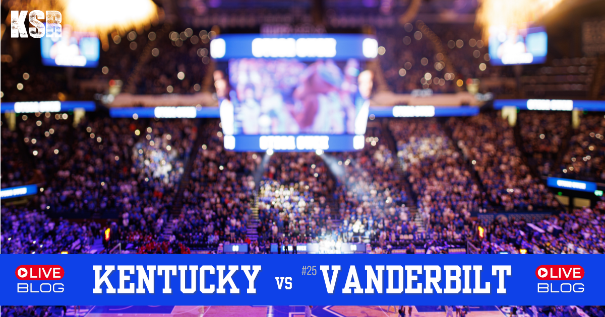 LIVE BLOG: Kentucky vs. No. 25 Vanderbilt