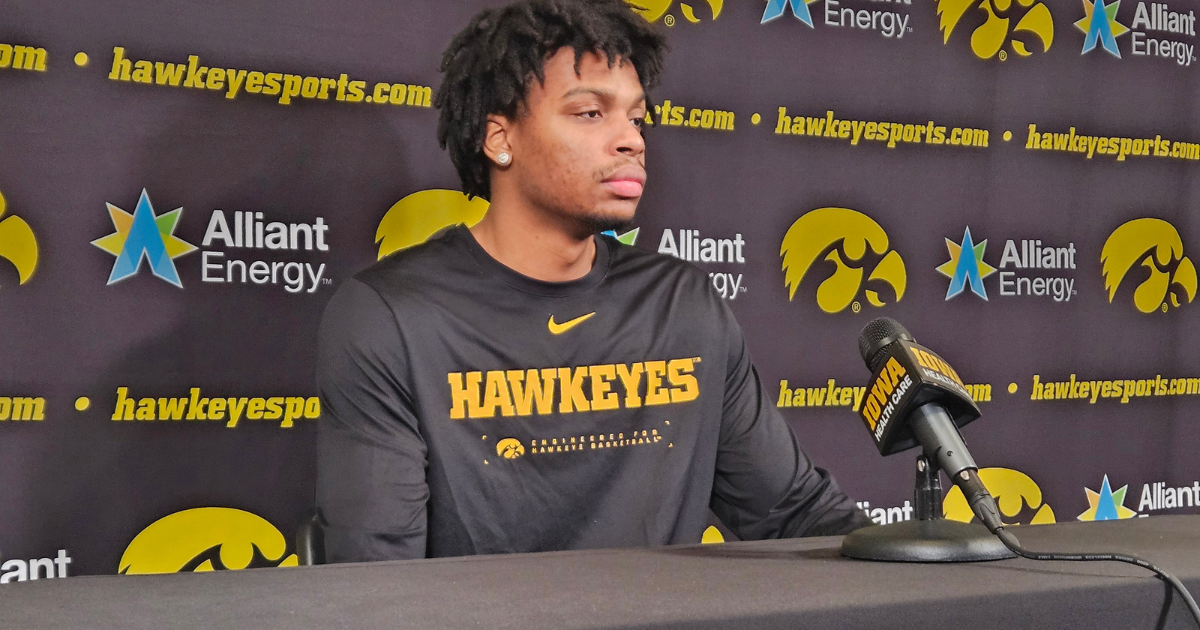 Tavion Banks talks senior day at Iowa