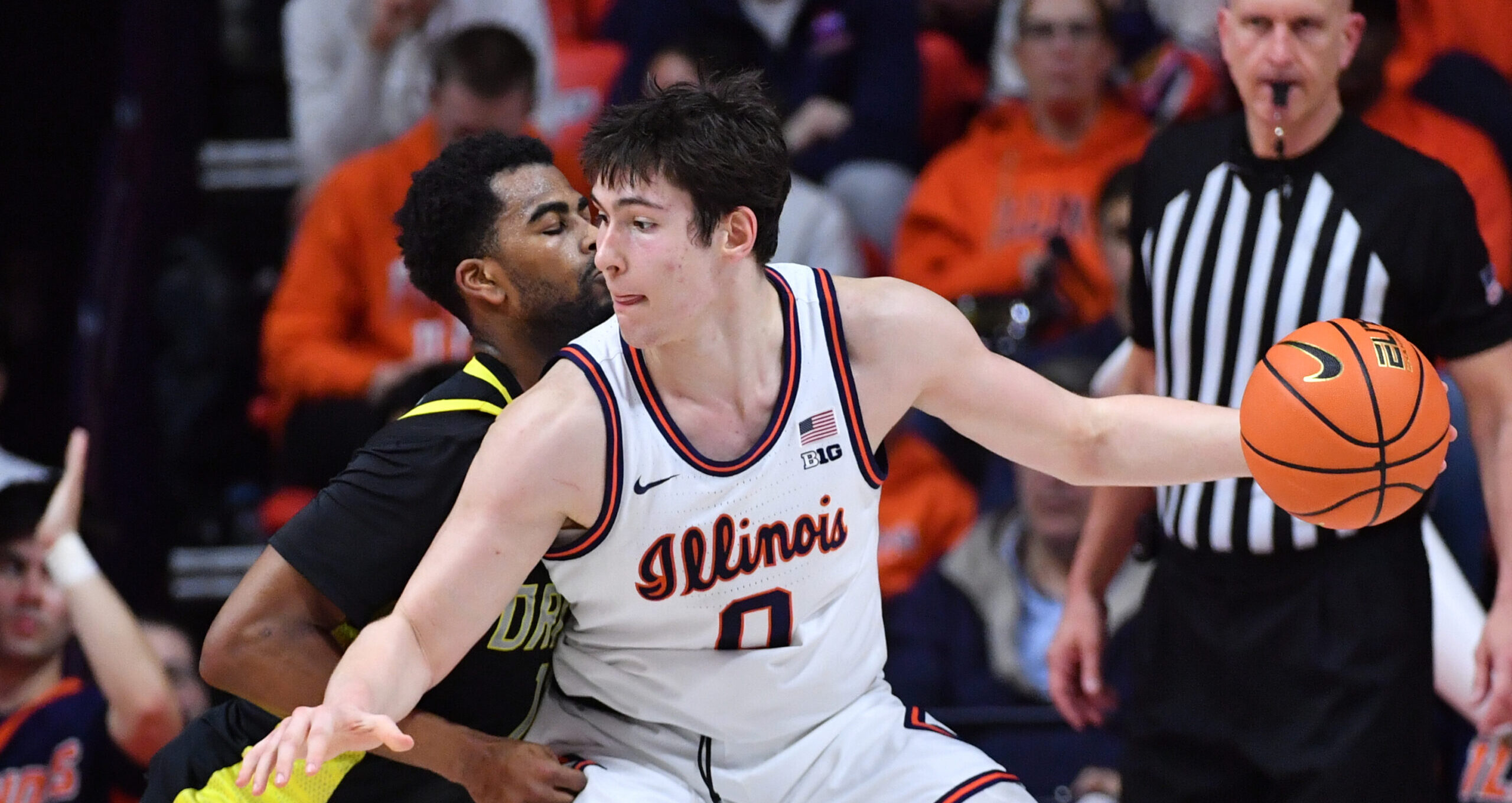 Recap: No. 11 Illinois rolls past Oregon 80–54 on Senior Night at State Farm Center