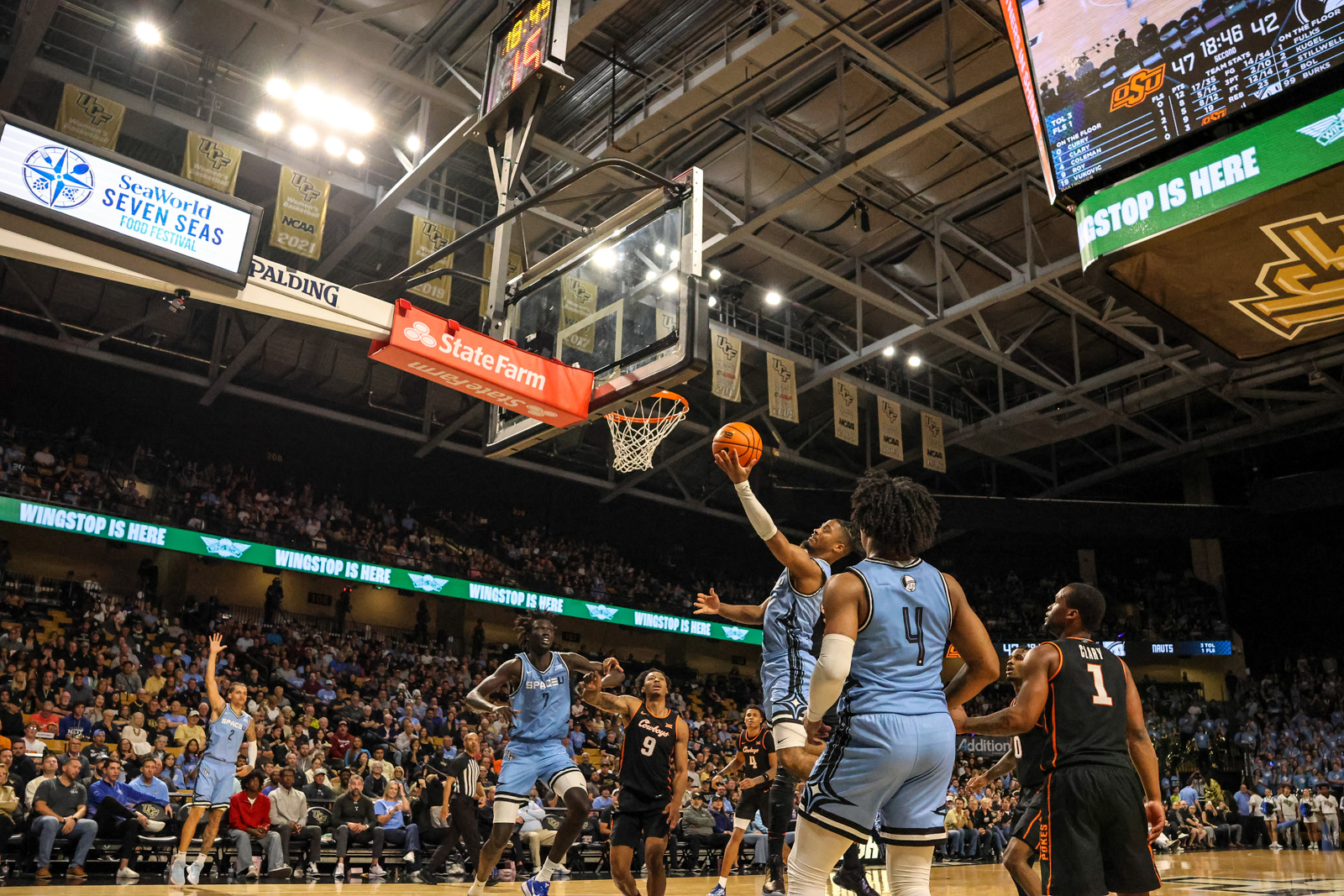 UCF lets another opportunity slip away, falls to Oklahoma State 111-104 in overtime