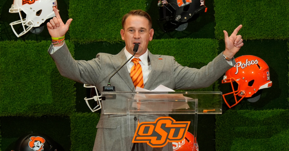 New Oklahoma State coach Eric Morris specializes in finding great QBs that everyone else missed