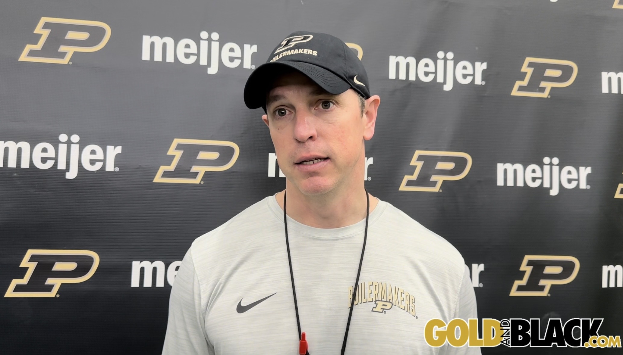 GoldandBlack.com video: Purdue DC Kevin Kane, LBs Charles Correa and Winston Berglund