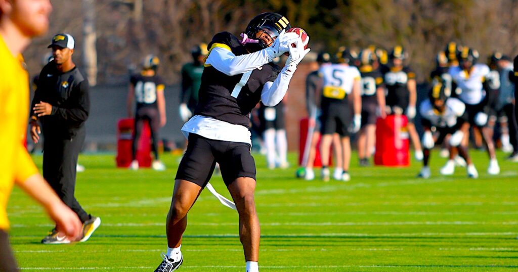 Mizzou receiver Donovan Olugbode