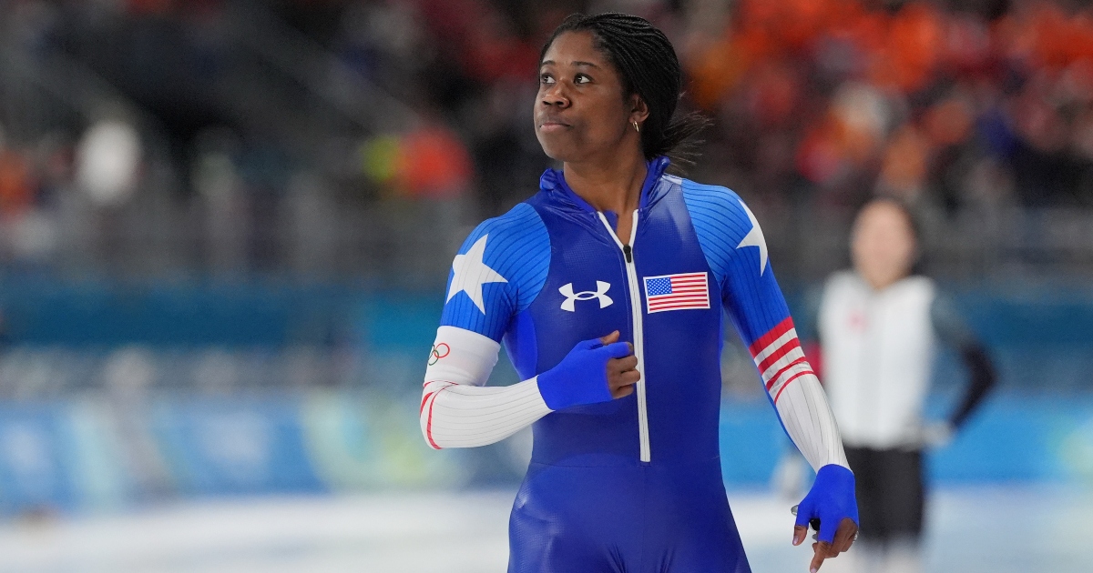 Erin Jackson talks having 'more fun' at 2026 Winter Olympics, 'amazing' expereince with Hershey's