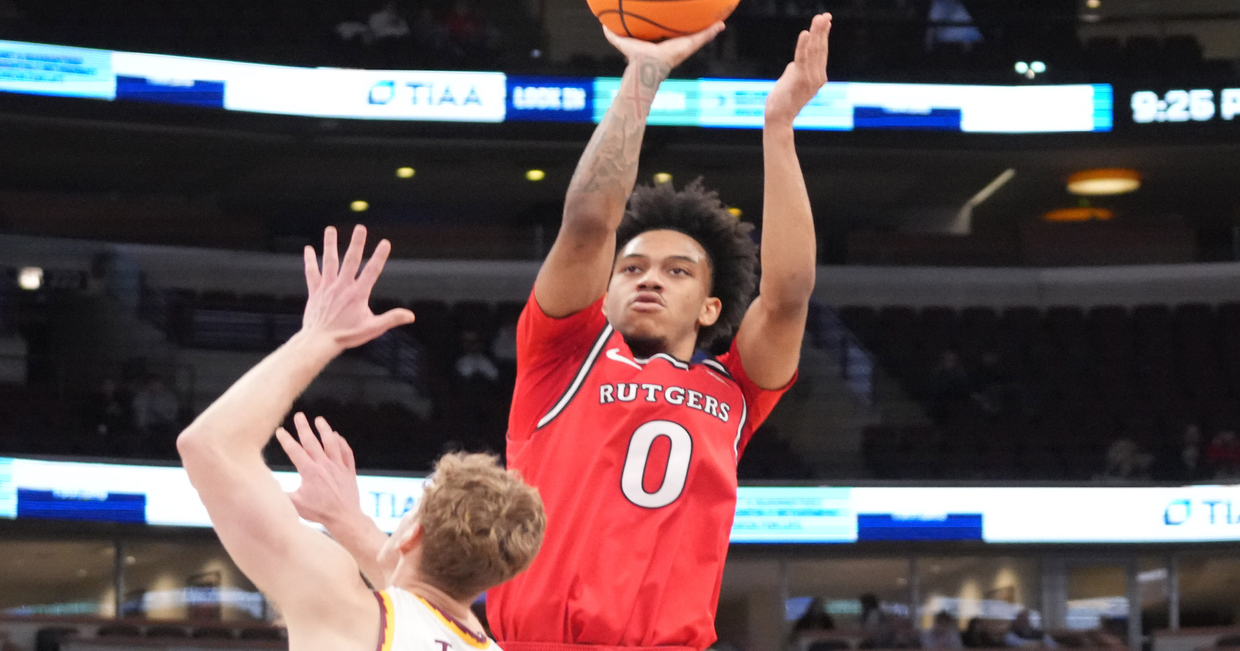 Luke Rager Basketball Inside The Numbers from Rutgers Basketball's win over Minnesota - On3