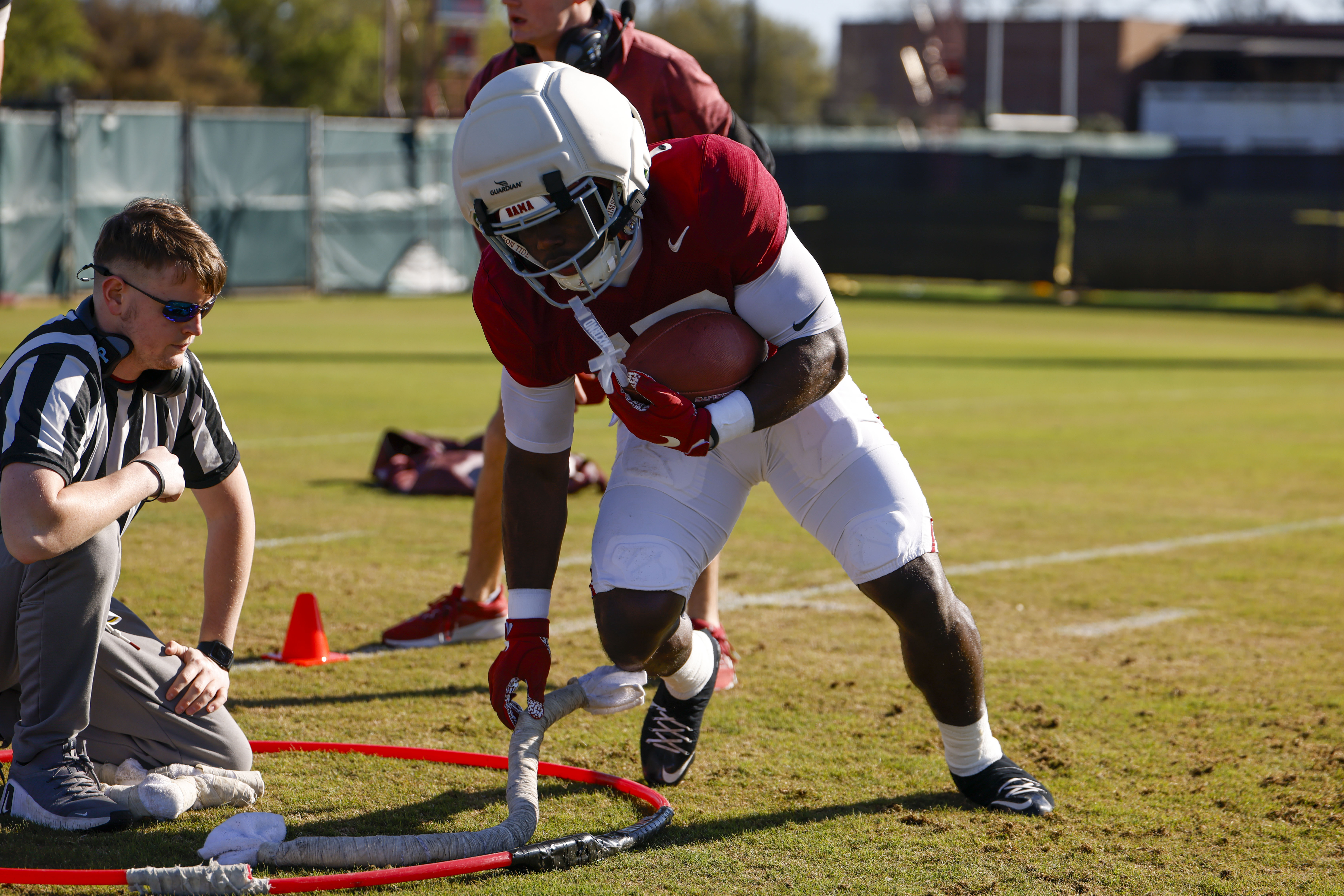 Photo Gallery: Alabama puts on full pads for Practice 4 of spring