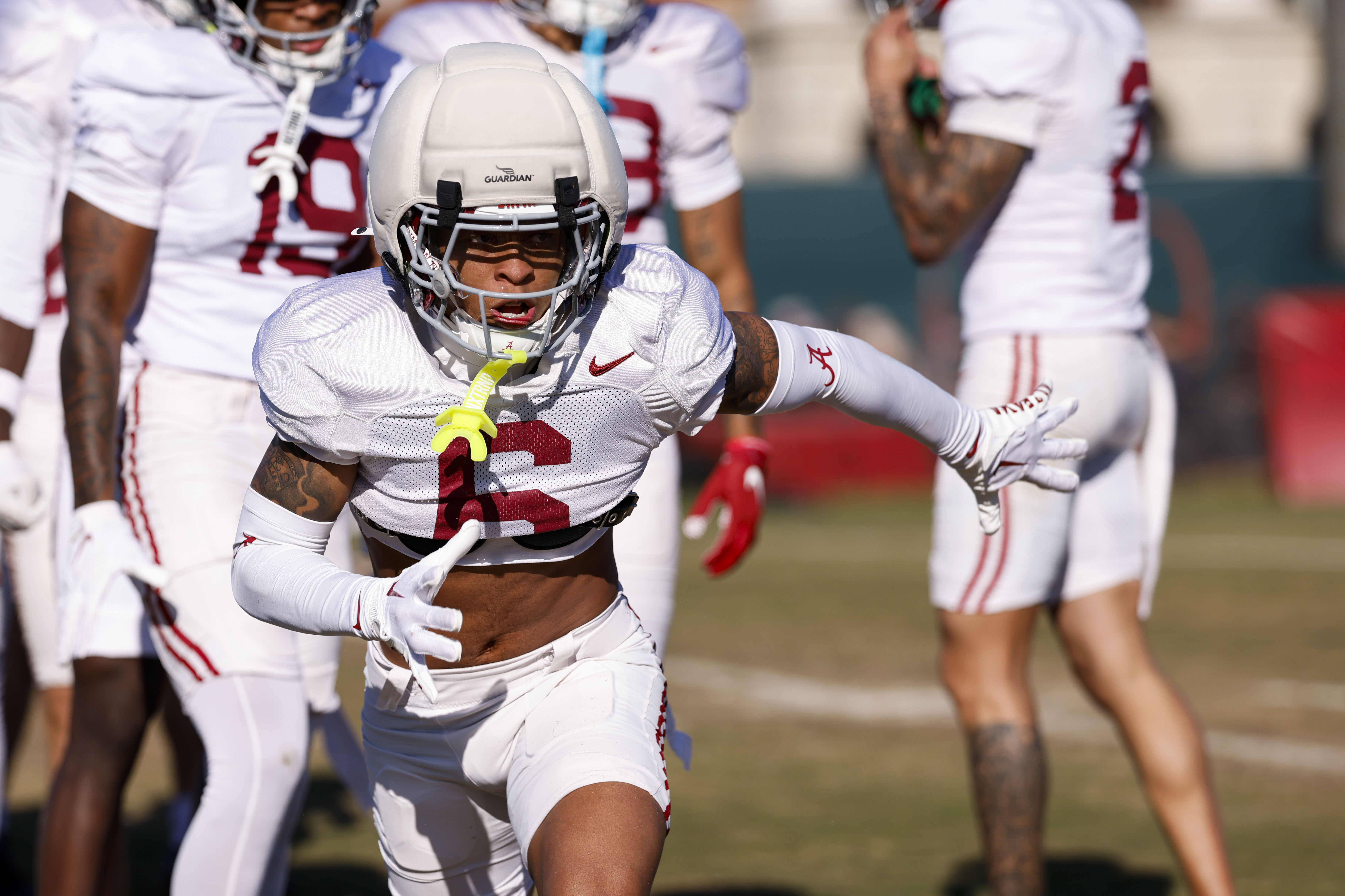Photo Gallery: Alabama puts on full pads for Practice 4 of spring