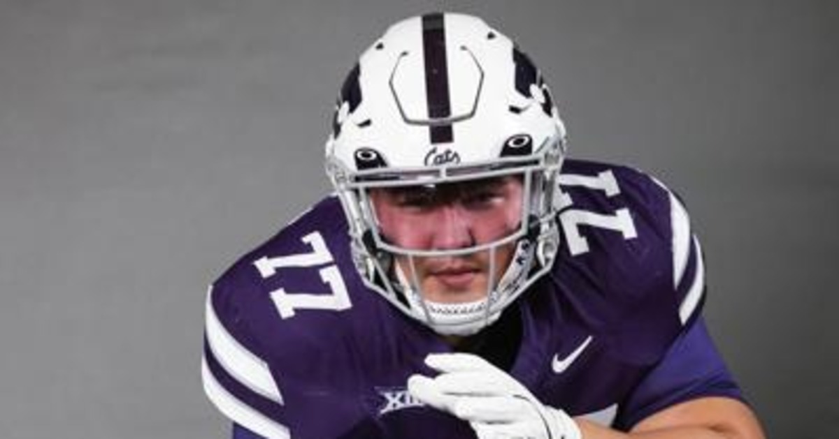 Kansas State offensive lineman Chase Duarte evaluation and breakdown