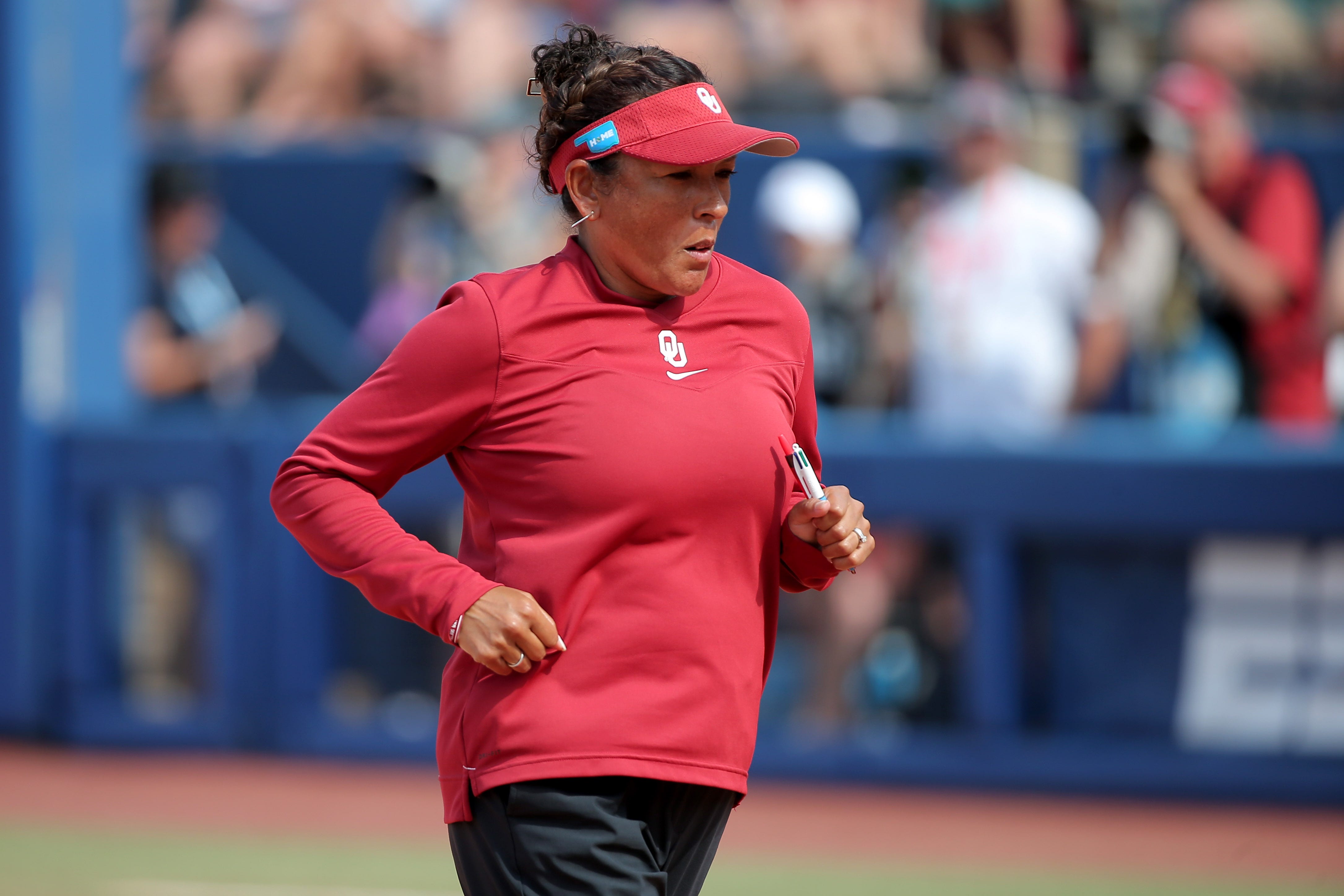 Jennifer Rocha Pac Report: OU pitching coach Jennifer Rocha set to return this weekend - On3