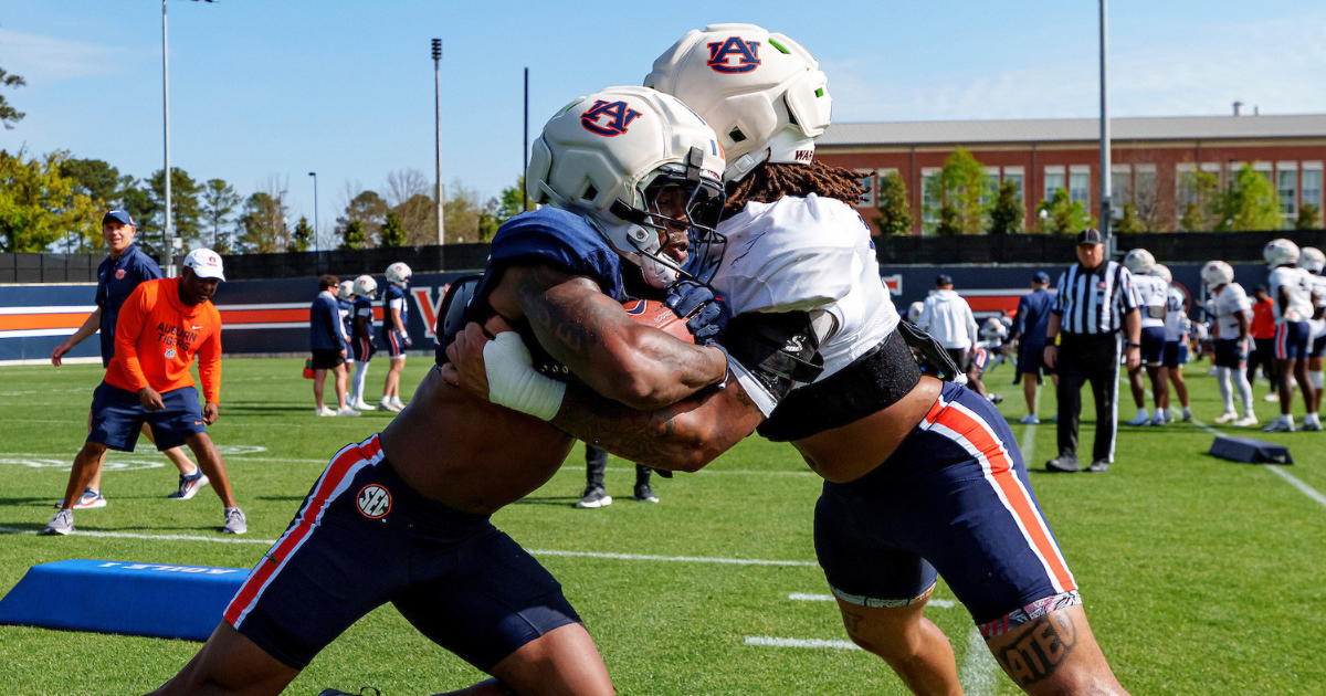 Pyburns Football AuburnSports Spring Camp Show: Tai Buster observations