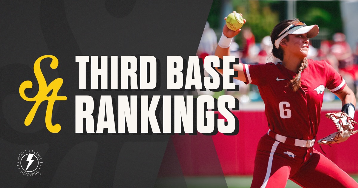 College Softball Third Base Rankings: May 2026
